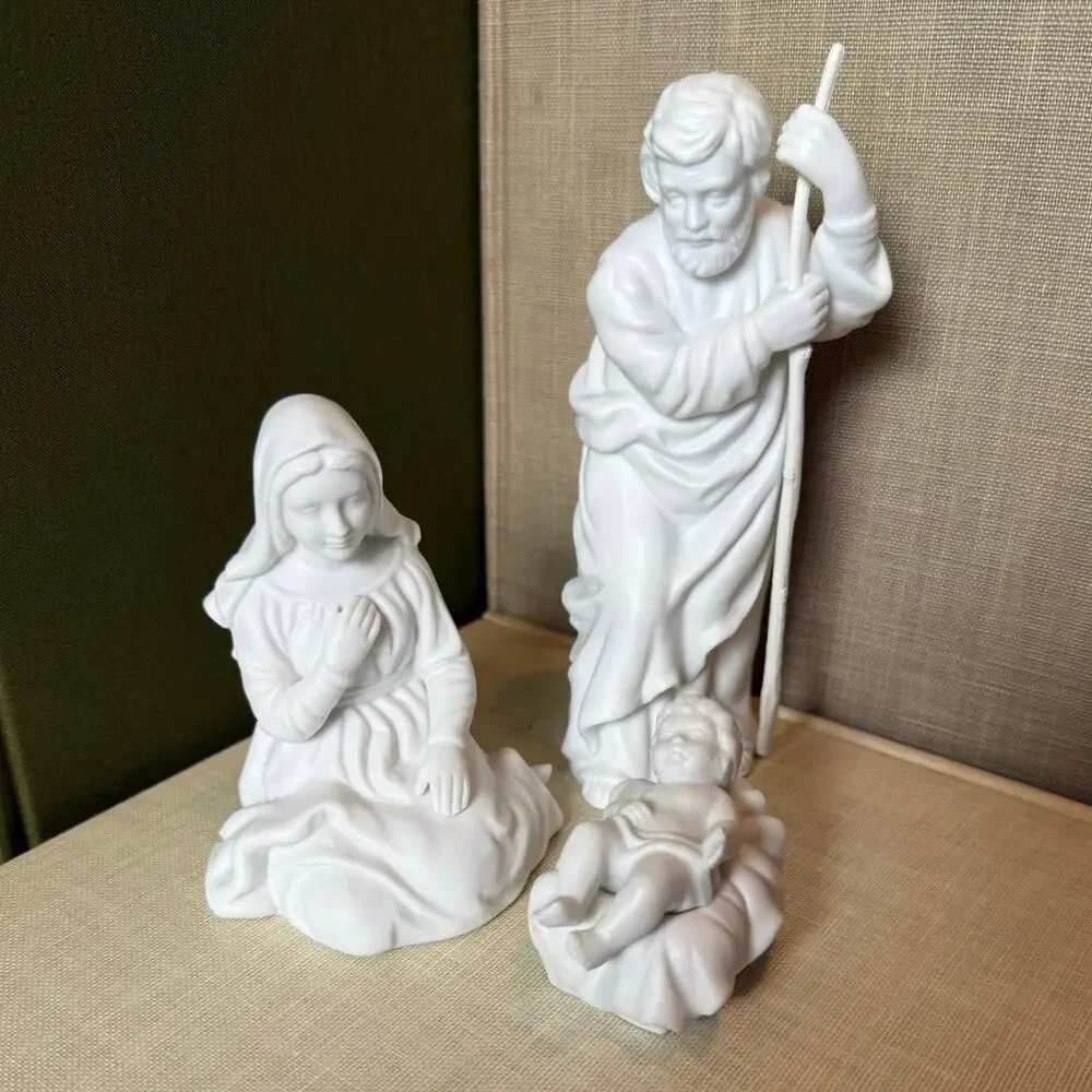 1981 Avon Nativity Collectibles • Holy Family • Boxed